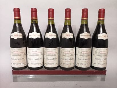 6 bottles BEAUNE 1er Cru 