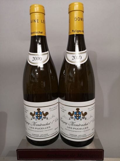 * 2 bottles PULIGNY MONTRACHET 1er Cru 