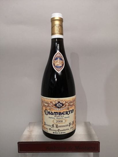 * 1 bottle CHAMBERTIN Grand Cru - Armand...