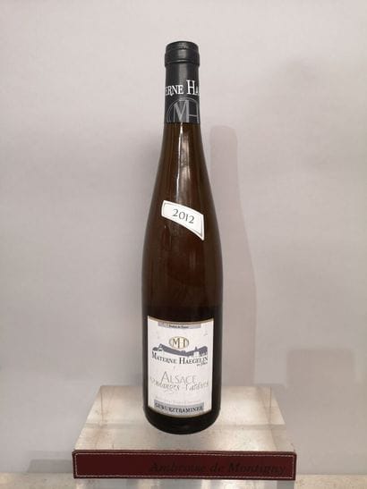 1 bottle ALSACE GEWURZTRAMINER Vendanges...