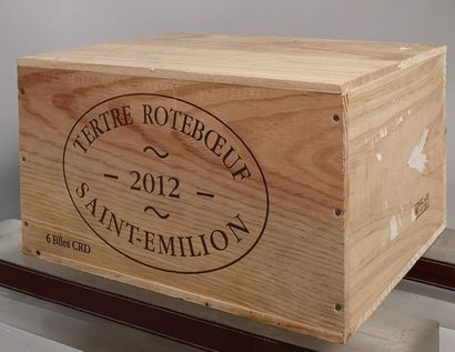 * 6 bottles Château TERTRE ROTEBOEUF - Saint...