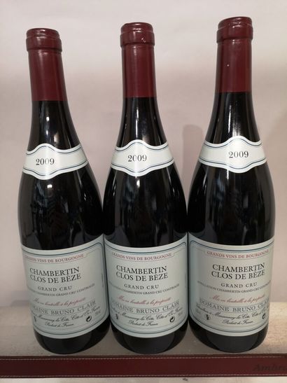 * 3 bottles CHAMBERTIN 