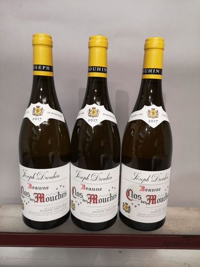 * 3 bottles BEAUNE 1er Cru Clos des Mouches...