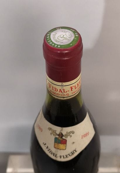 1 bottle COTE ROTIE - J. VIDAL FLEURY 1989
Slightly...