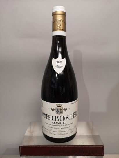 * 1 bottle CHAMBERTIN Grand Cru - 