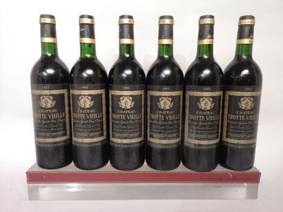 6 bottles Château TROTTEVIEILLE - 1er Gcc...