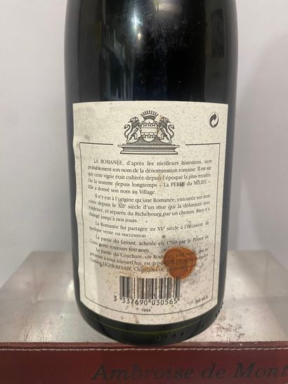 1 bottle La ROMANEE Comte LIGER BELAIR -...