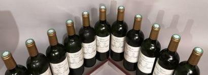 11 bottles GRAVES Blanc Mise de La BARONNIE...