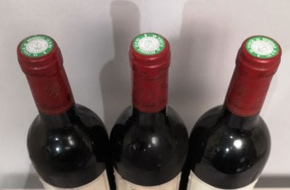 3 bottles Château CLARKE - Listrac Médoc...