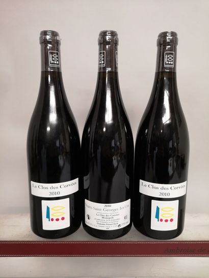 3 bottles NUITS St. - GEORGES 1er Cru Le...
