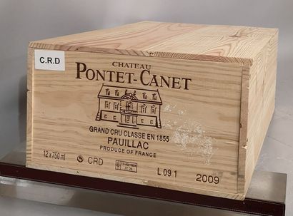 * 12 bottles Château PONTET CANET - 5th Gcc...