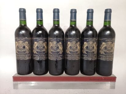 6 bottles Château PONTAC LYNCH - Margaux...