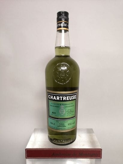 1 bottle 100cl CHARTREUSE Verte Period 1988...