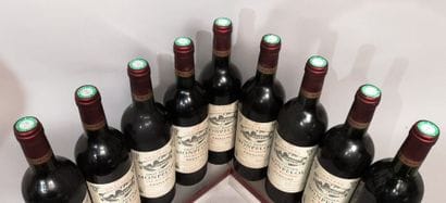 9 bottles Château HAUT BAGES MONPELOU - Bordeaux...