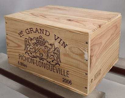 * 6 bottles Château PICHON LONGUEVILLE au...