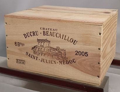 * 6 bottles Château DUCRU BEAUCAILLOU - 2nd...