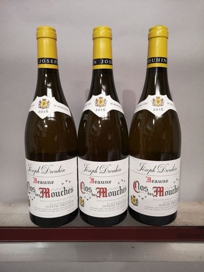* 3 bottles BEAUNE 1er Cru Clos des Mouches...