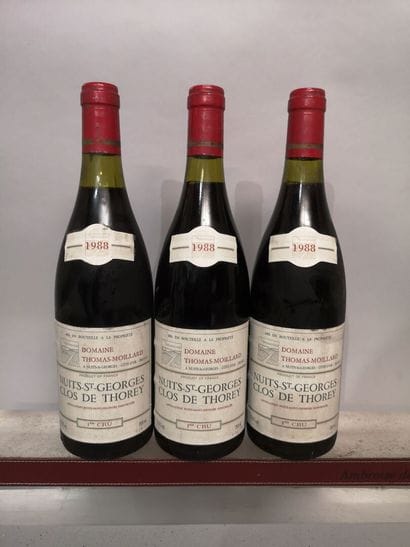 3 bottles NUITS SAINT GEORGES 1er Cru 