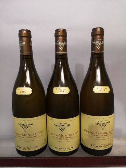 * 3 bottles PULIGNY MONTRACHET 1er Cru 