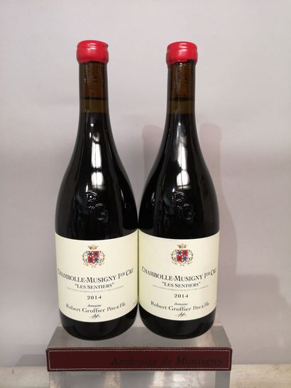 * 2 bottles CHAMBOLLE MUSIGNY 1er Cru 