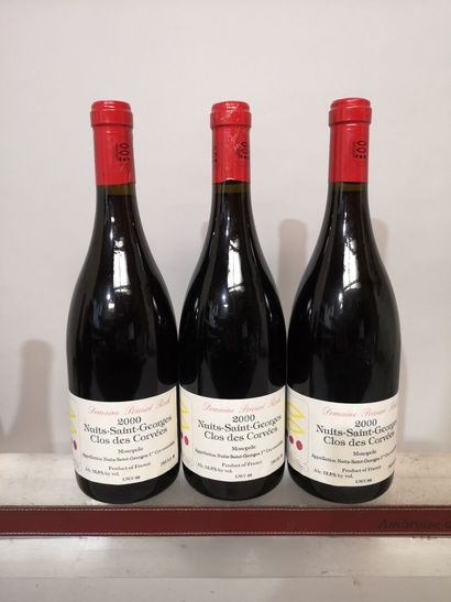 3 bottles NUITS St. GEORGES 1er cru 
