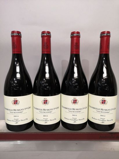 * 4 bottles CHAMBOLLE MUSIGNY 1er Cru 