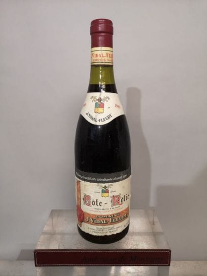 1 bottle COTE ROTIE - J. VIDAL FLEURY 1989
Slightly...