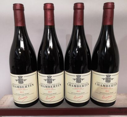 * 4 bottles CHAMBERTIN Grand Cru - Jean et...