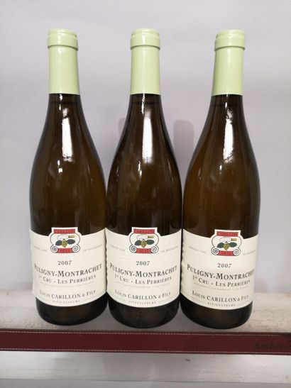 * 3 bottles PULIGNY MONTRACHET 1er Cru 