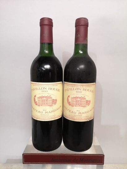2 bottles PAVILLON ROUGE 2nd wine of Ch....