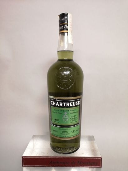 1 bottle 100cl CHARTREUSE Verte Period 1988...