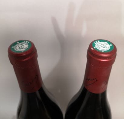 * 2 bottles CHAMBERTIN Grand Cru - Jean et...