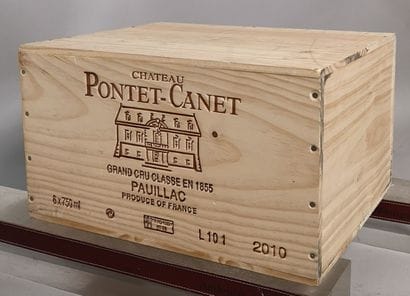 * 6 bottles Château PONTET CANET - 5th Gcc...