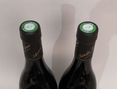 * 2 bottles CHÂTEAUNEUF du PAPE Vieilles...