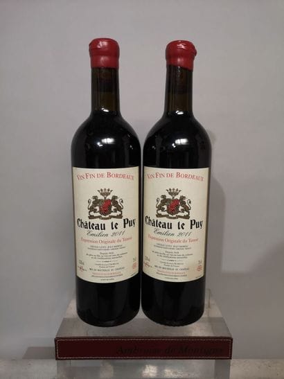 2 bottles Château LE PUY 