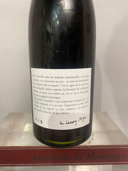 1 bottle CHAMBERTIN Grand cru - DOMAINE LEROY...