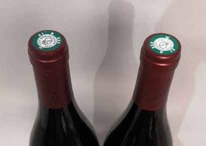* 2 bottles CHAMBERTIN Grand Cru - Jean et...