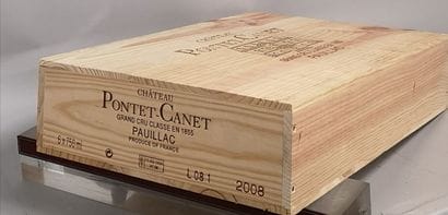 * 6 bottles Château PONTET CANET - 5th Gcc...