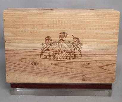 * 6 bottles Château COS D'ESTOURNEL - 2nd...