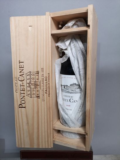 * 1 bottle Château PONTET CANET - 5th Gcc...