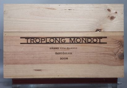 * 6 bottles Château TROPLONG MONDOT - 1er...