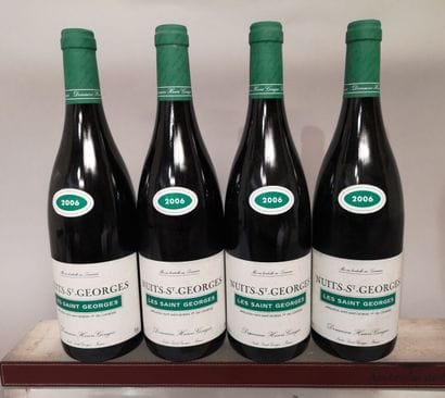 * 4 bottles NUITS SAINT GEORGES 1er Cru 