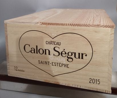 * 12 bottles Château CALON SEGUR - 3rd Gcc...