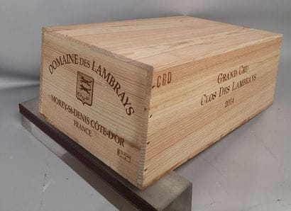 * 12 bottles CLOS des LAMBRAYS Grand Cru...