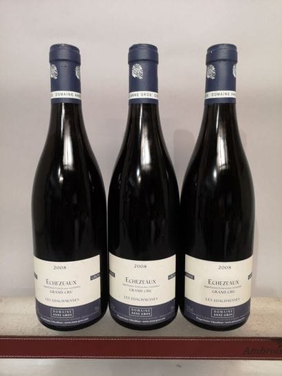 * 3 bottles ECHEZEAUX Grand Cru 