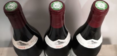 * 3 bottles CLOS de VOUGEOT Grand Cru Vieilles...
