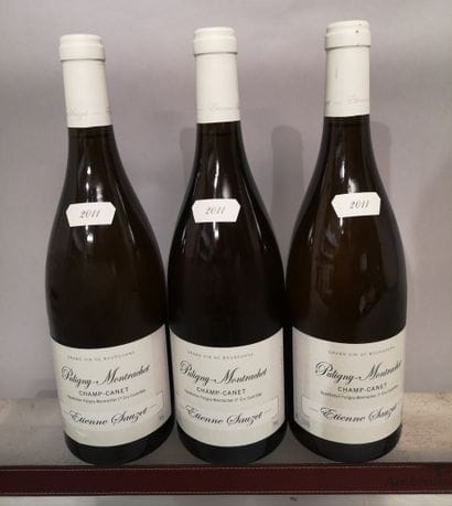 * 3 bottles PULIGNY MONTRACHET 1er Cru 