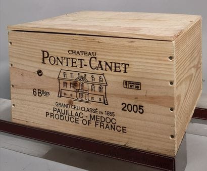 * 6 bottles Château PONTET CANET - 5th Gcc...