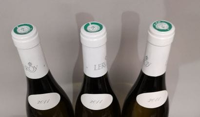 * 3 bottles CHASSAGNE MONTRACHET 1er Cru...