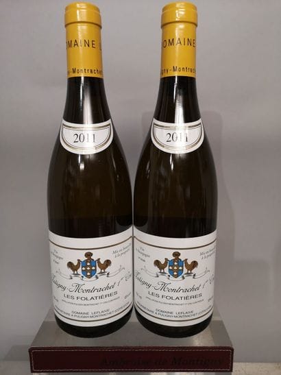 * 2 bottles PULIGNY MONTRACHET 1er Cru 